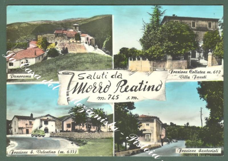 Lazio. MORRO REATINO, Rieti. Saluti da.