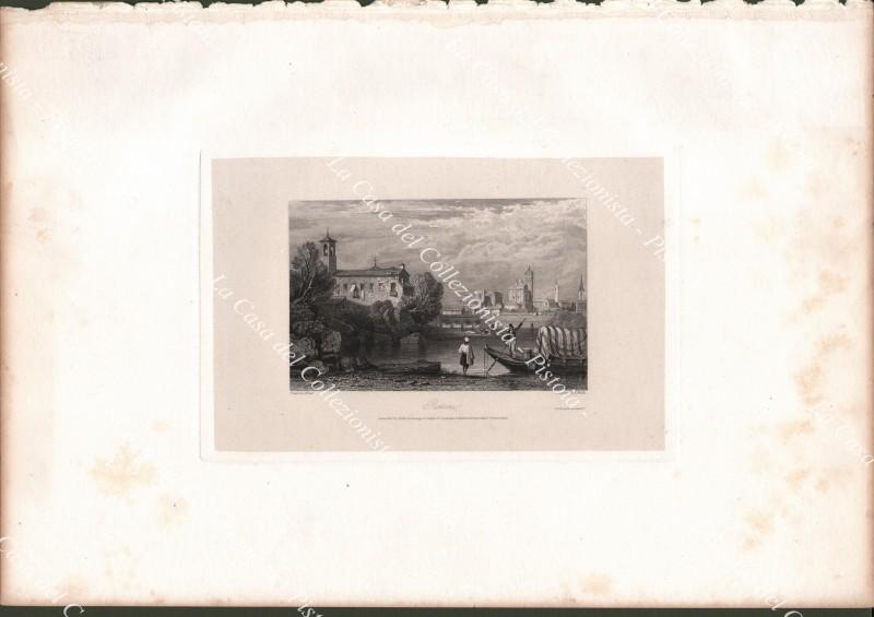 Emilia Romagna. RIMINI. Incisione, circa 1830.