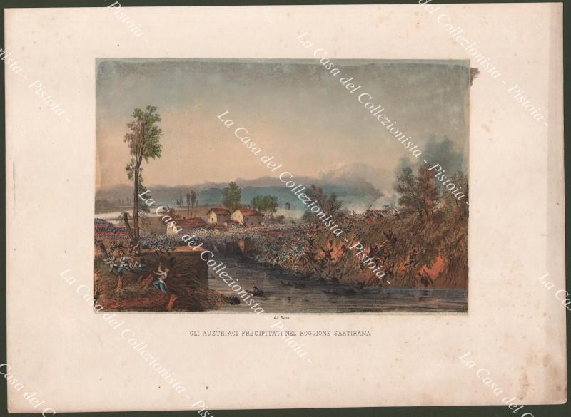 Piemonte. GLI AUSTRIACI PRECIPITATI NEL ROGGIONE SARTIRANA