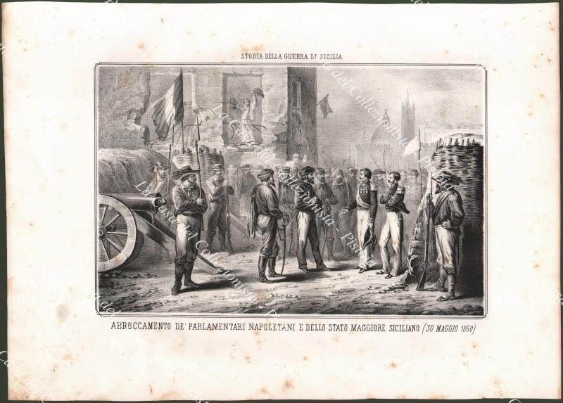 ABBOCCAMENTO DE' PARLAMENTARI NAPOLETANI E DELLO STATO MAGGIORE SICILIANO (30 maggio 1860)