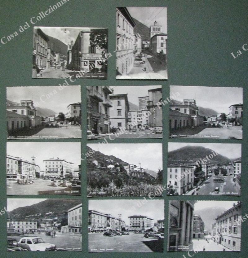 Lombardia. SONDRIO. 11 cartoline d'epoca formato grande lucide. Anni '50-'60
