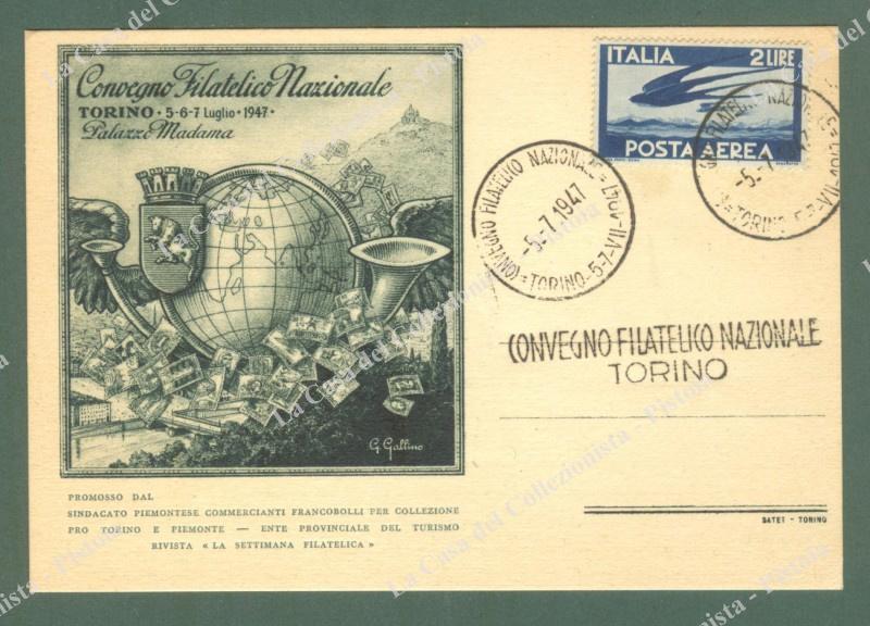TORINO. Convegno Filatelico 1947