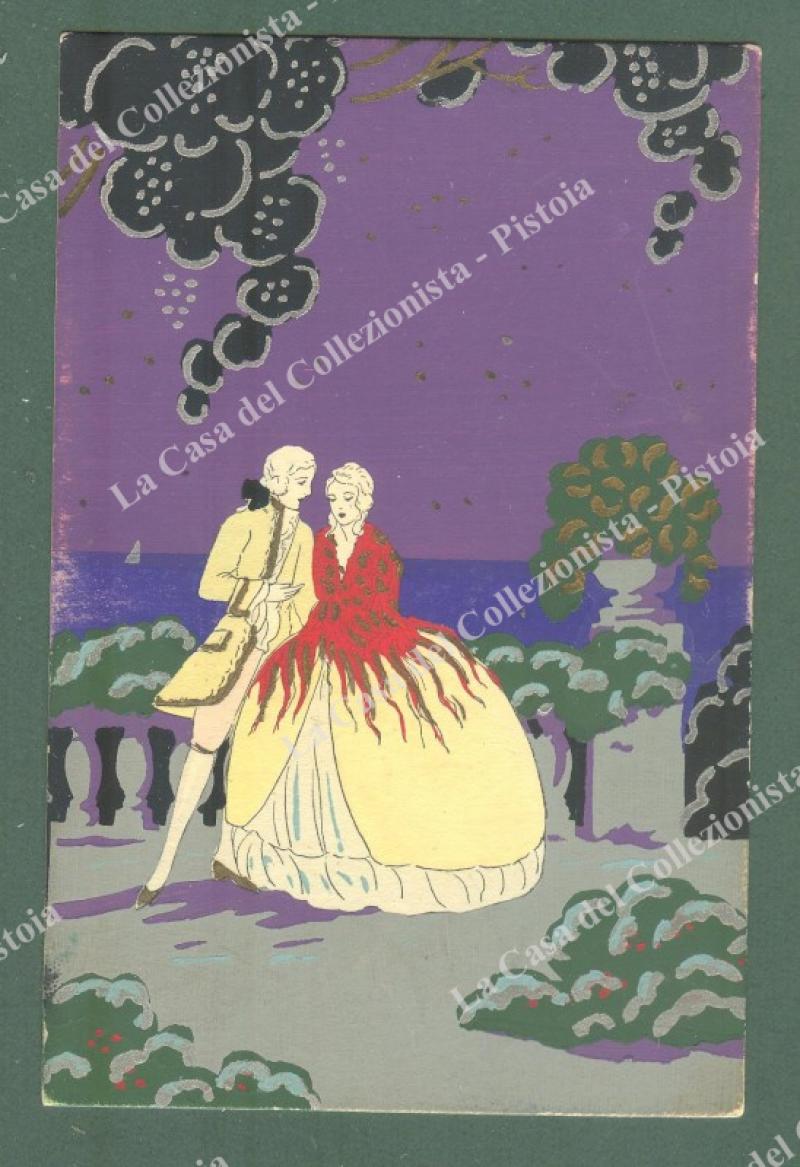 ARTE MODERNA. Cartolina d'epoca viaggiata in busta nel 1933