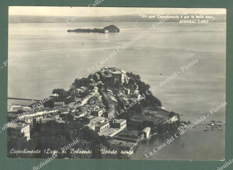 Lazio. CAPODIMONTE, Viterbo. Cartolina d'epoca, circa 1960