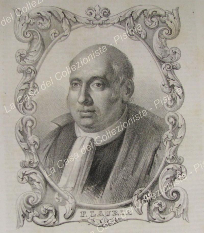 LAURIA FRANCESCO  di Montefoscoli. Poliorama Pittoresco 1837. Intero fascicolo