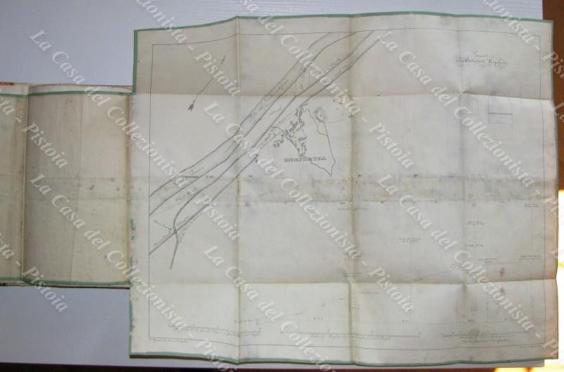 (Toscana, Lucca, Pisa – fiumi Arno e Serchio) GIORGINI GAETANO. "RAGIONAMENTO SOPRA IL REGOLAMENTO IDRAULICO...". Pisa, Pieraccini, 1839