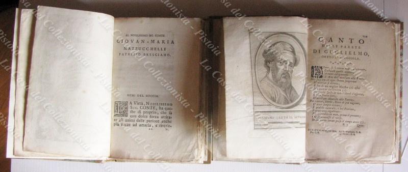 (Toscana – letteratura, medicea, musica, teatro, politica) GRAZZINI ANTONFRANCESCO (detto il Lasca) – NERI DEL BOCCIA (pseudonimo di Bracci Rinaldo Maria).  "TUTTI I TRIONFI CARRI, MASCHERATE...". 2 vol.. Cosmopoli (ma Lucca, Filippo Maria Benedini), 1750.