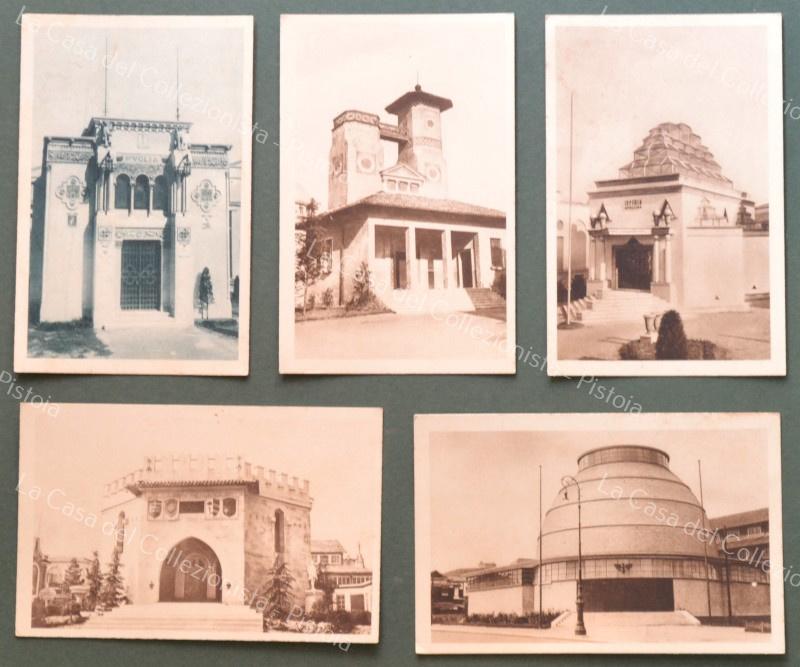 FIERA DI MILANO (circa 1930). 5 cartoline d'epoca