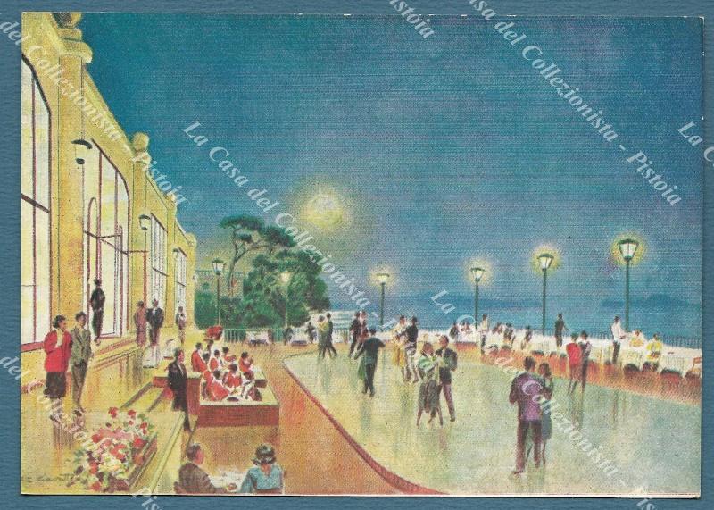 LE ARCATE. Ristorante - Dancing. Napoli. Cartolina d'epoca anni 1950