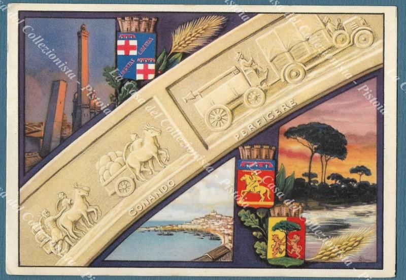 COMMISSARIATO MILITARE BOLOGNA. Cartolina d'epoca, ediz Duval