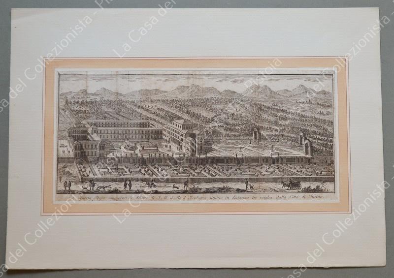 TORINO. Acquaforte. T. Salmon, edizione di Venezia, circa 1750