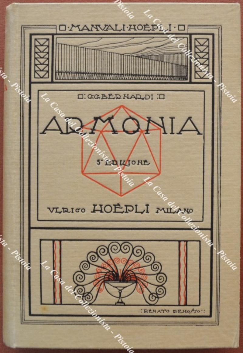 ARMONIA. Quinta edizione riveduta e ampliata. Milano, Hoepli, 1926.