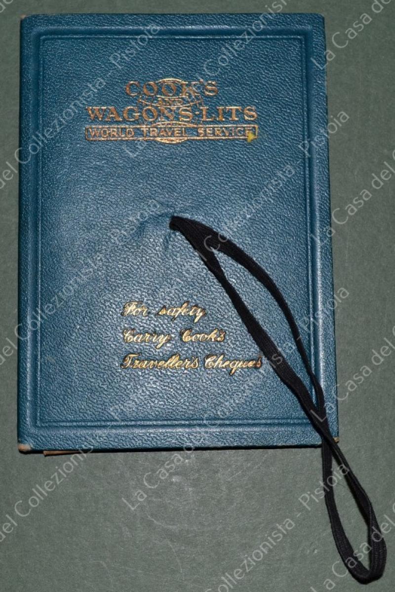 COOK'S AND WAGONS LITS. Portabiglietti - documenti...anni '20/'30