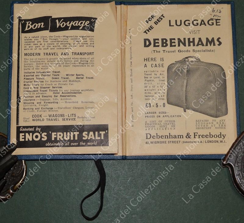 COOK'S AND WAGONS LITS. Portabiglietti - documenti...anni '20/'30.