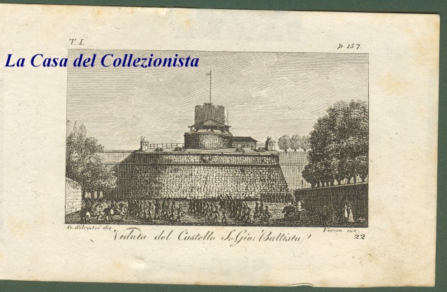 FIRENZE, Veduta del castello S. Gio. Battista.