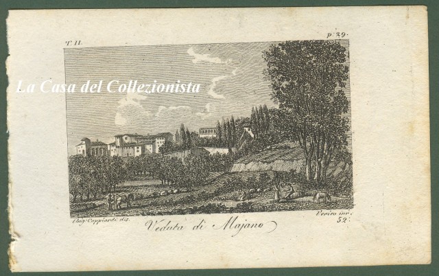FIRENZE, Veduta di Majano.