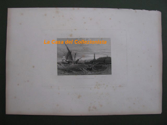 Genoa. Bella marina animata da barche e velieri con la città  sullo sfondo