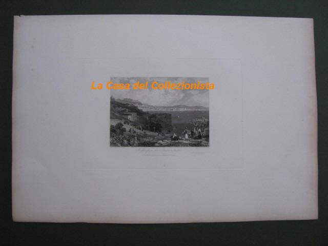 Napoli. Naples from the Strada Nuova.