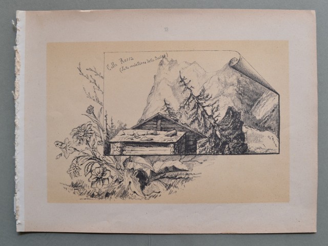 PIEMONTE - Cuneo, Colle Rossa (sulla mulattiera della Boaira.