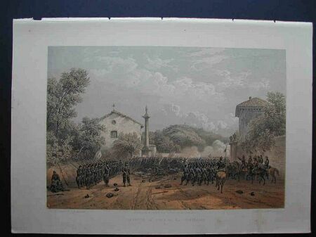 Defence of Varese by Garibaldi.