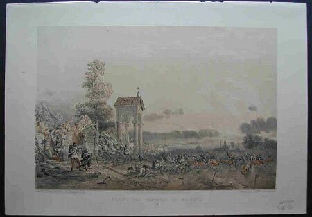 Taking the cimitery of Magenta.