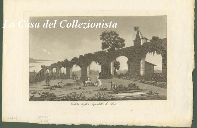 PISA. Veduta degli Acquedotti di Pisa