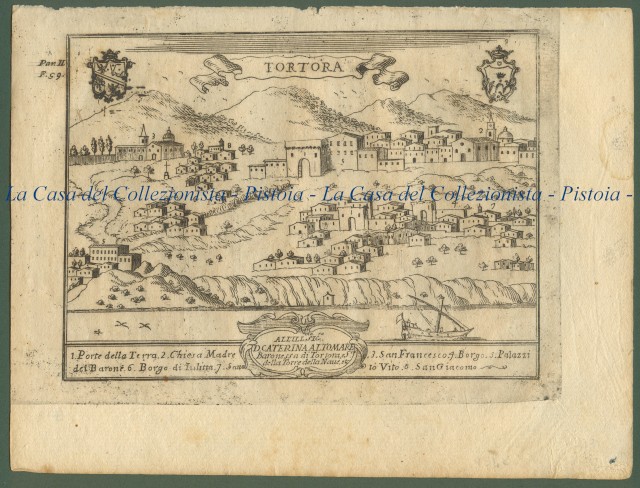 Tortora (Cosenza). Veduta generale