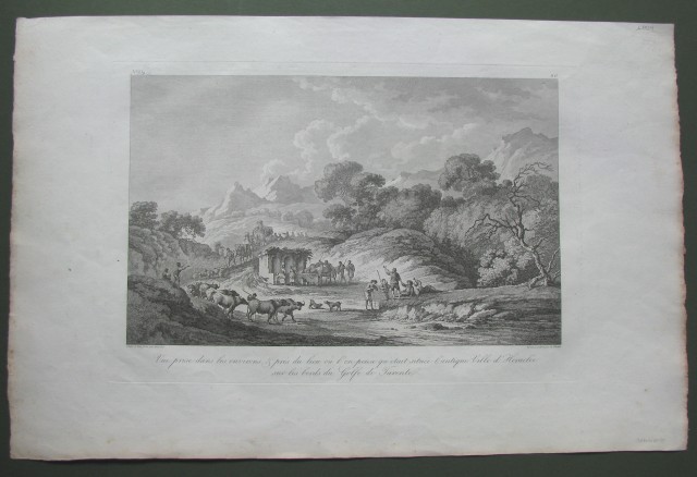 BASILICATA. Veduta dell'antica città d'Eraclea