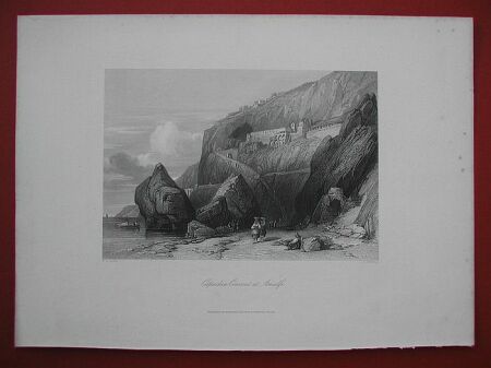 AMALFI (Salerno) Capuchin Convent at Amalfi.