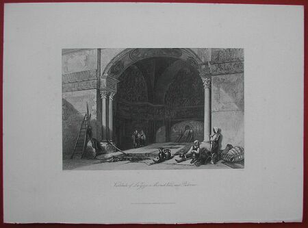 PALERMO. Vestibule of La Ziza a Moorish Villa, near Palermo.