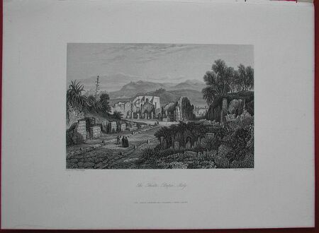 POMPEI. The Theatre, A private House,  The Forum.