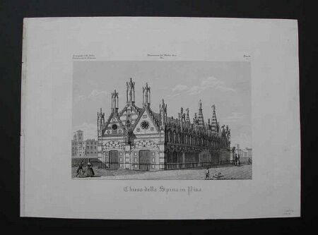 PISA. Chiesa della Spina