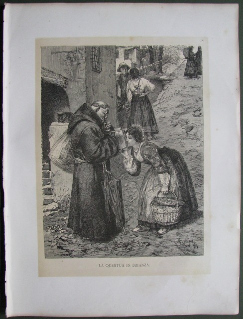 BRIANZA, 'La questua in Brianza'.