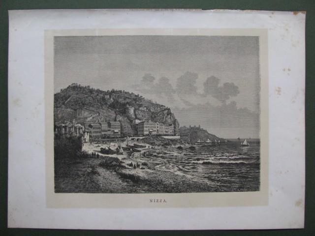 NIZZA. veduta generale.