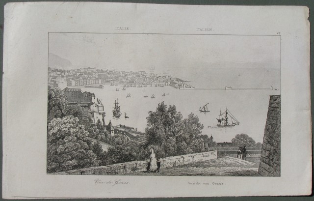 GENOVA, Vue de Genes.