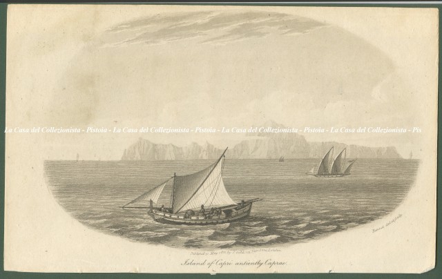 CAMPANIA. Island of Capri antiently Caprae