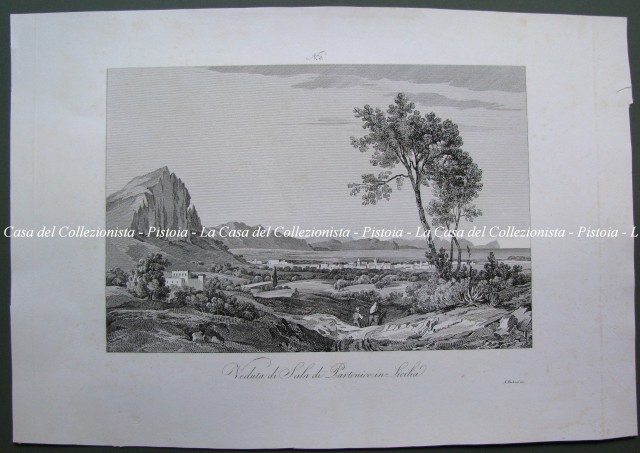 SICILIA - SALAPARTINICO. Veduta di Sala di Partenico in Sicilia.