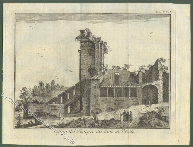 ROMA: Vestigi del Tempio del Sole in Roma